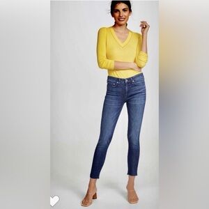 Rag & Bone Cate Mid Rise Skinny Ankle Jeans Size 28 Juni